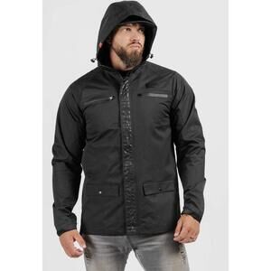 Flag Nor Fair Black Packable Rain Jacket, XS, NWOT